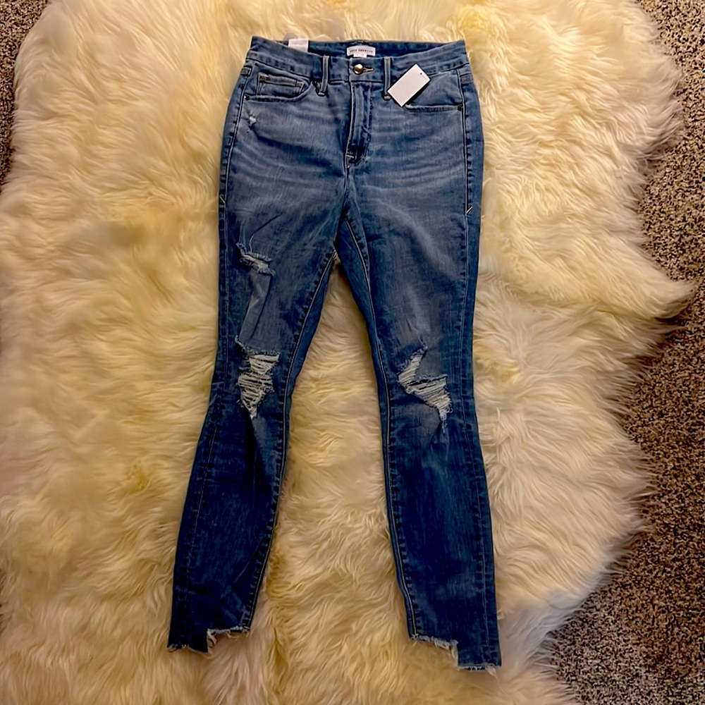 Good American Good Legs Crop - brand new with tags